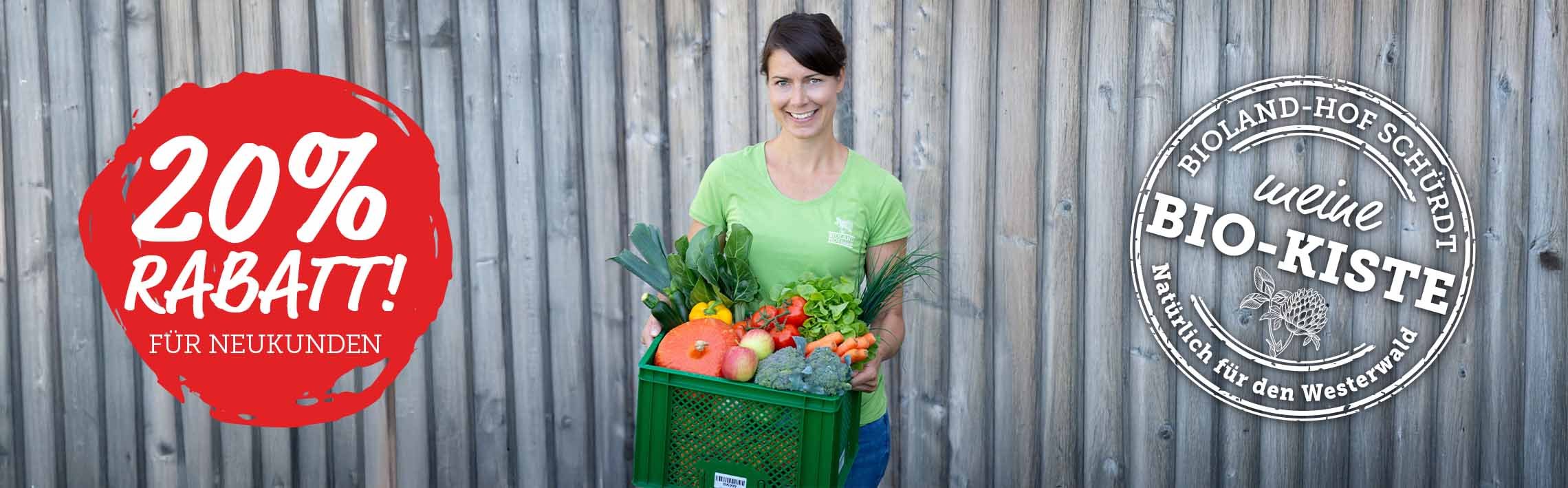 Foto: Schnupperkiste mit 20 % Rabatt für Neukunden.