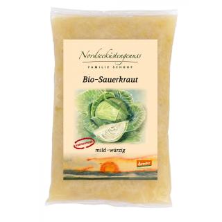 Frischsauerkraut im Beutel