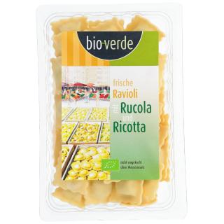 Frische Ravioli, Rucola & Ricotta