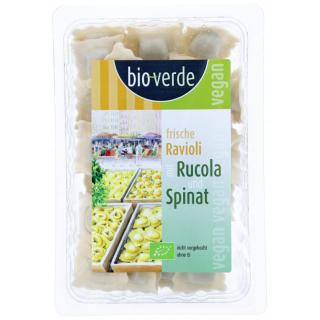 Frische Ravioli mit Rucola & Spinat