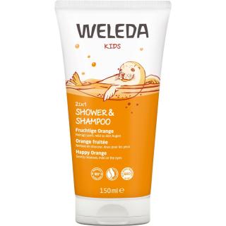 Kids 2in1 Shower+Shampoo Orange 150 ml