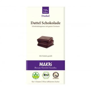 Dattel Schokolade - Dunkel 72% 85 g