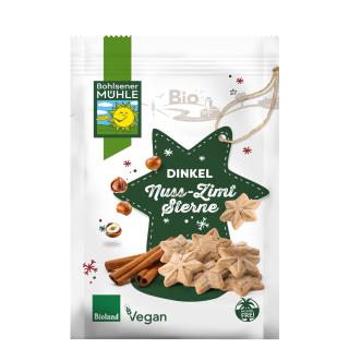 Dinkel Nuss Zimt Sterne