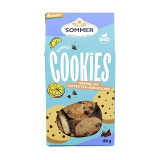 Dinkel Schoko Orange Cookies