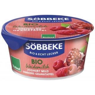 Joghurt Pur Bio Himbeer Granatapfel