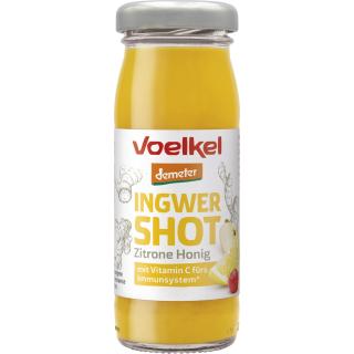 Shot Ingwer & Zitrone Honig