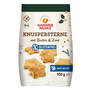 Knuspersterne mit Butter und Zimt 100 g