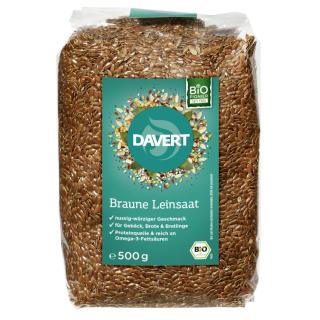 Leinsaat braun