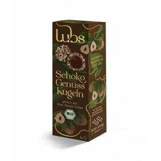 Schoko Genuss Kugeln gefüllt mit Nuss-Nougat-Creme