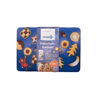 Plätzchen Backset Dose m. 1kg Dinkelmehl 630