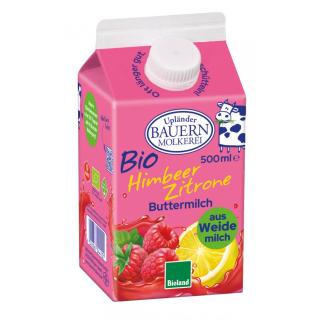 Buttermilch Himbeer-Zitrone