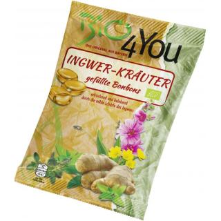 Bio 4You Ingwerbonbons gefüllt 75 g