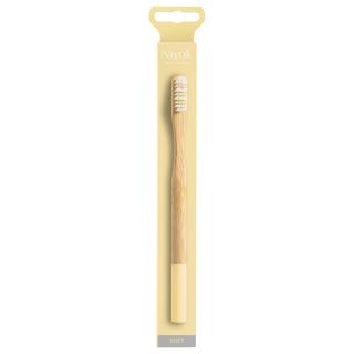 Bambuszahnbürste adult soft gelb 1 Stk