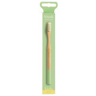 Bambuszahnbürste kids soft grün 1 Stk