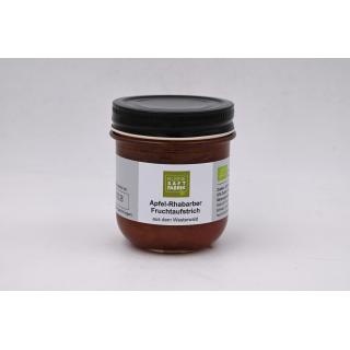 Apfel-Rhabarber Fruchtaufstrich