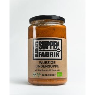 Würzige Linsensuppe