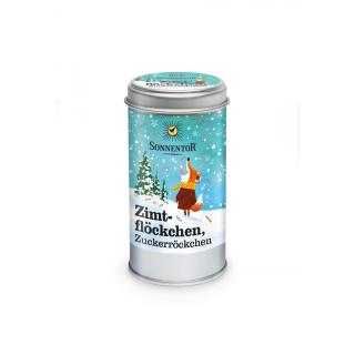 Zimtflöckchen  Zuckerröckchen Streudose 70 g