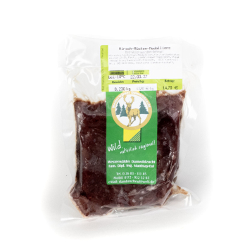 Hirsch-Rücken-Medaillons