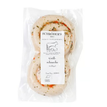 Grillschnecke Geflügel