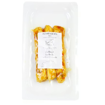 Geflügelhackrolle Curry