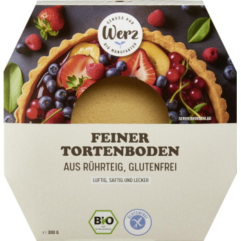 Feiner Tortenboden aus Rührteig 300 g