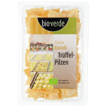 Frische Ravioli mit Trüffel-Pilzen