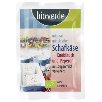 Schafkäse m. Knobl.+Pep.,vak