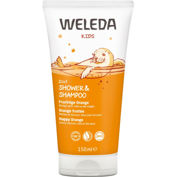 Kids 2in1 Shower+Shampoo Orange 150 ml
