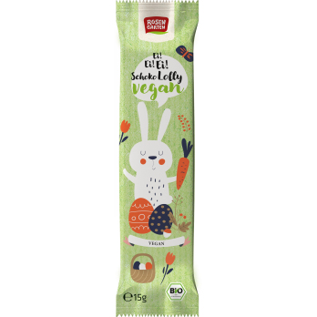 veganer Schoko Lolly Hase