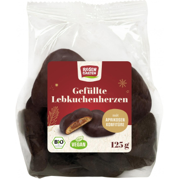 Lebkuchen Herzen gefüllt
