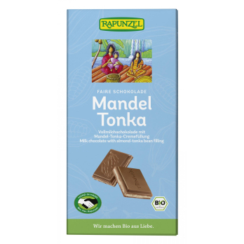 Mandel-Tonka Vollmilch Schokolade