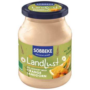 Fruchtjoghurt Sanddorn-Orange