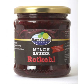 Rotkohl fermentiert