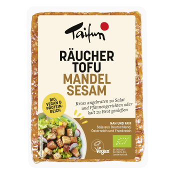 Tofuschnitte "Mandel-Sesam"