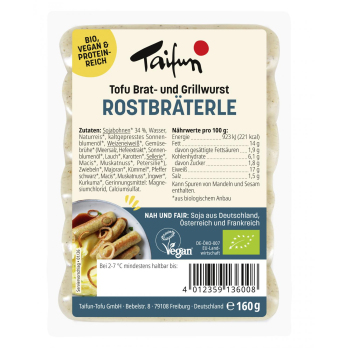 Tofu-Rostbräterle