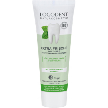 Extra frische Pfefferminz  Zahncreme