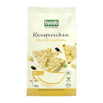 Knusperecken Mais Hülsenfrüchte