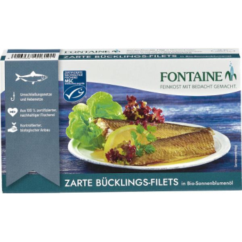 Bücklingsfilet in Öl