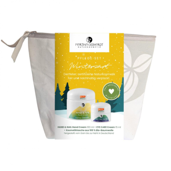 Geschenkset Winterzart mit Kosmetiktasche