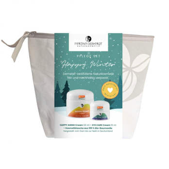 Geschenkset Happy Winter mit Kosmetiktasche