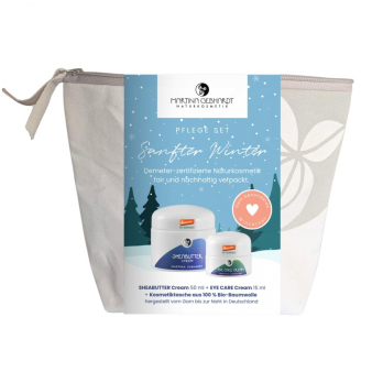 Geschenkset Sanfter Winter mit Kosmetiktasche