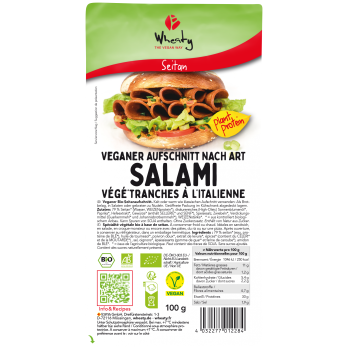 Wheaty Veganer Aufschnitt Salami Art