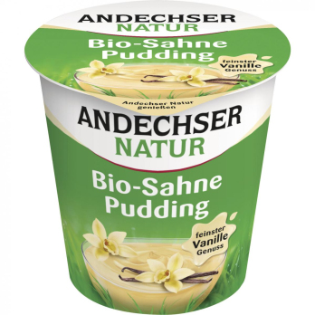 Bio-Sahne Pudding Vanille