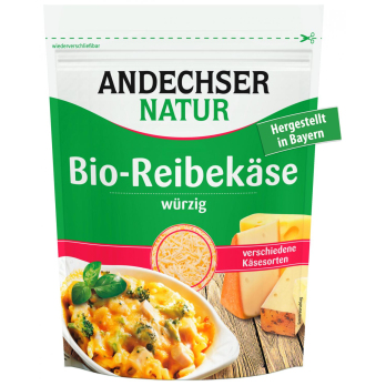 Reibekäse (45%) bio 150 g