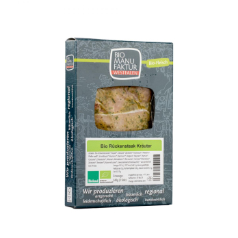 Rückensteak Bärlauch-Kräuter