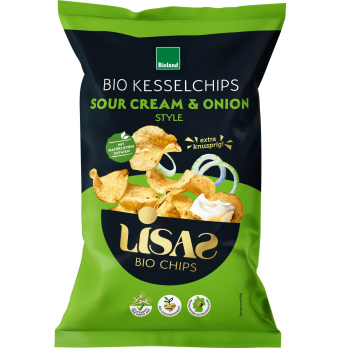 Sauerrahm Zwiebel Kesselchips