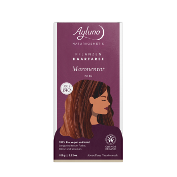 Haarfarbe Maronenrot