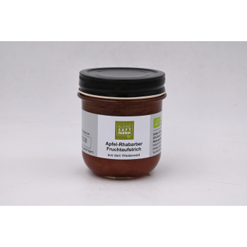 Apfel-Rhabarber Fruchtaufstrich