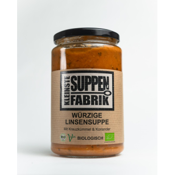 Würzige Linsensuppe