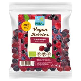 Vegan Berries Fruchtgummi ohne Gelatine 100 g